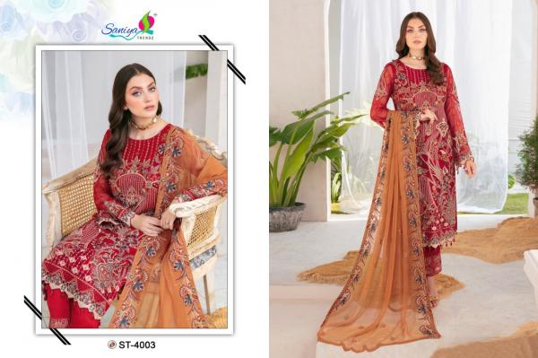 Saniya St Ramsha 21 Georgette Designer Pakistani Suit Collection